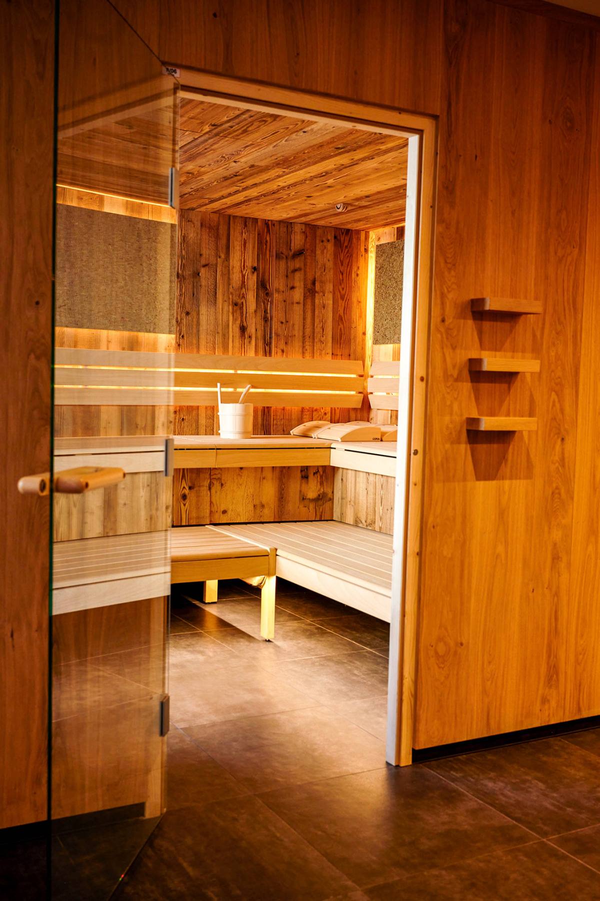 Hotel MorgenZeit MariaAlm Sauna Eingang