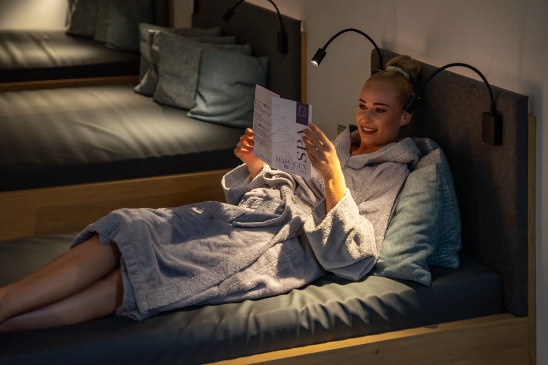 Maria Alm Hochoenig Hotelurlaub Wellnessrelaxarea Ruhebetten Entspannung 3